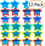 10" JUMBO Star Party Favor Sunglasses for Photobooth Prop, Costume Dress up Parties, Cosplay