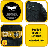 Batman Dark Knight Rises Child's Deluxe Muscle Chest Batman Costume with Mask/Headpiece and Cape