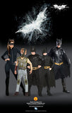 Batman Dark Knight Rises Child's Deluxe Muscle Chest Batman Costume with Mask/Headpiece and Cape