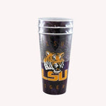 The Northwest Company LSU Tigers 3 Pc 24 Oz Cup Set
