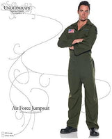 Underwraps Men's Plus-Size Air Force Jumpsuit