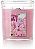 Colonial Candle CC022.5115 22 oz Soft Peony Oval Jar Candle - Pack of 2