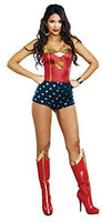 Dreamgirl 10337 Justice Top Costume, Small/Medium
