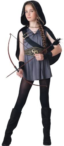 InCharacter Hooded Huntress Tween Costume, Small (8-10)
