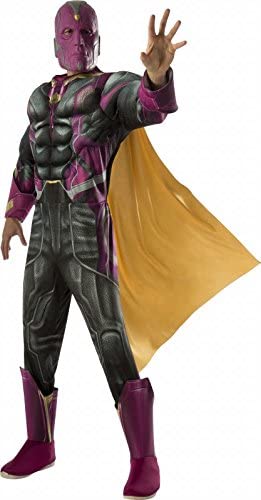 Avengers Vision Deluxe Muscle Adult Costume