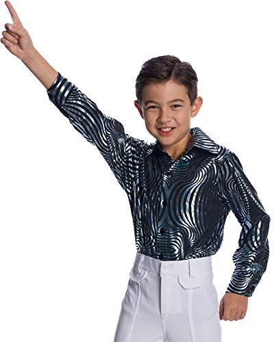 Charades Psychedelic Swirl Children's Disco Top, As Shown, Large