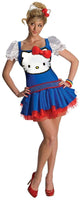 Hello Kitty Blue Classic Costume - X-Small - Dress Size 2-6