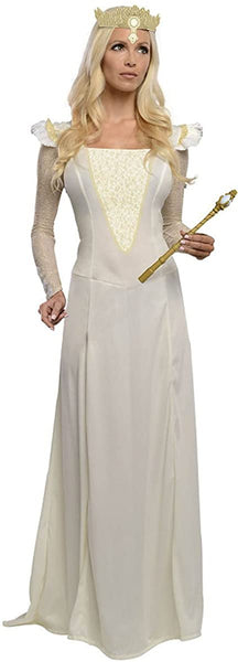 Rubie's Costume Disney's Oz The Great and Powerful Glinda Dress and Headpiece White