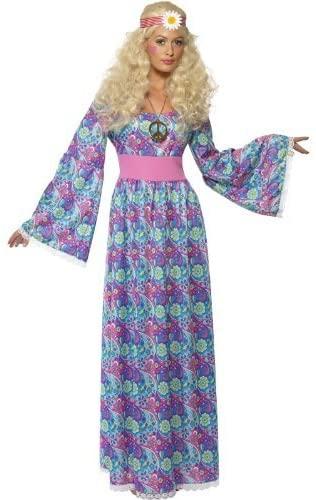 Smiffy's Hippie Flower Child Adult Costume