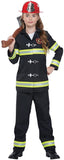 Kids Junior Fire Chief Firefighter Costume