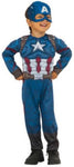Captain America Muscle Chest Boys Toddler Costume 2T