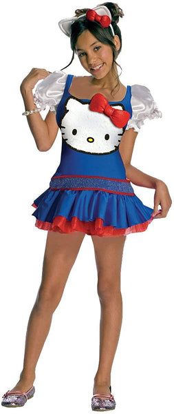 Blue Hello Kitty Costume - Girls