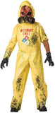 InCharacter Hazmat Hazard Child Costume,Yellow,Child 10