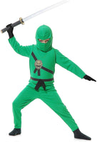 Ninja Avenger Child Costume Green - Medium