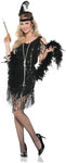 Underwraps Women's Swingin Costume Black Small