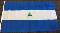 B&Y 3x5 Nicaragua Flag Nicaraguan Banner Central American Pennant Bandera Outdoor