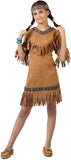 American Indian Girl Child Large Size 12-14