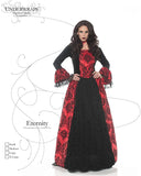 Underwraps Women's Eternity Vampire Queen Ball Gown - X-Large