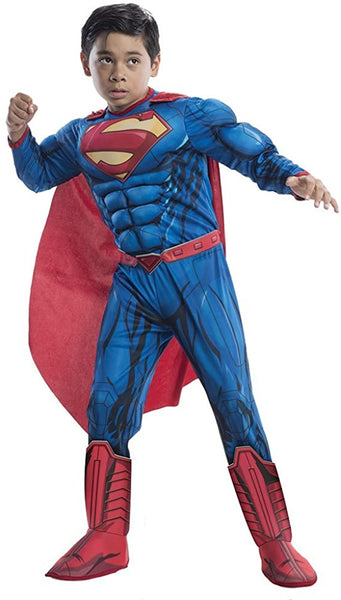 Deluxe Superman Kids Costume - Medium