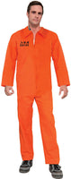 Forum Novelties Adult Orange Prison Suit Unisex Costume