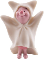 Disney Pooh & Friends "Who's The Scariest One of All?" Piglet Ghost Costume Collectible Porcelain Figurine 1215494