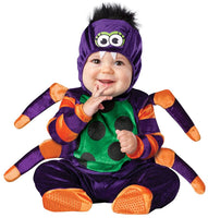 InCharacter Costumes Baby's Itsy Bitsy Spider Costume, Purple/Green/Orange/Black, Medium