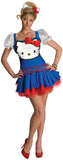 Hello Kitty Blue Classic Costume - Medium - Dress Size 10-12
