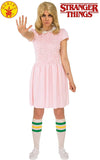 Rubie's Women's Stranger Things Season 1 Short Sleeve Eleven Costume Dress
