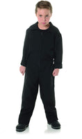 UNDERWRAPS Big Boy's Children's Horror Jumpsuit Costume - Boiler Suit Childrens Costume, Black, Large
