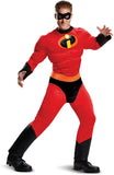 Incredibles 2 Classic Mr. Incredible Muscle Costume for Adults