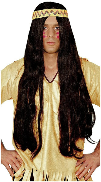 Franco Long Hippie Wig with Headband
