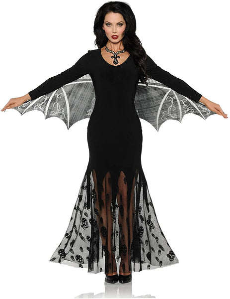 Underwraps Women's Bat Wing Dress - Vampiress