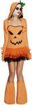 Smiffys Fever Pumpkin Costume Tutu Dress