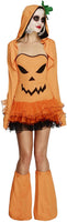 Smiffys Fever Pumpkin Costume Tutu Dress