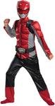 The Power Rangers Beast Morphers Kids Red Ranger Costume