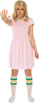 Rubie's Women's Stranger Things Season 1 Short Sleeve Eleven Costume Dress