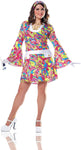Costume Culture Women's Plus-Size Groovy Chic Costume