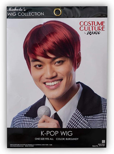 Franco K Pop Boy Band Costume Wigs Adult One Size