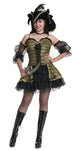 Charades Women's Black Pearl Beauty Costume