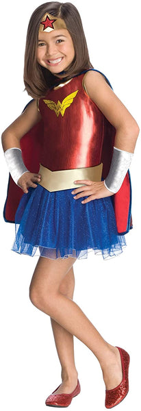 Superhero Tutu Kids Costume Wonder Woman - Medium
