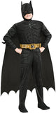 Batman Dark Knight Rises Child's Deluxe Muscle Chest Batman Costume with Mask/Headpiece and Cape