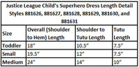 Justice League Child's Flash Tutu Dress