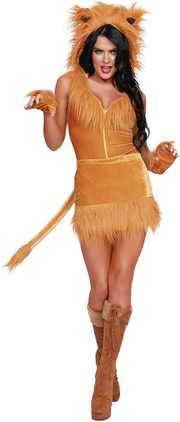 Dreamgirl Womens Queen of The Jungle Costume