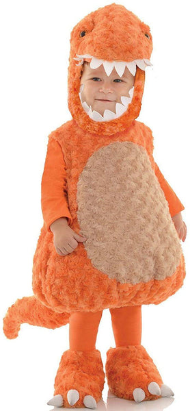 UNDERWRAPS Costumes T-Rex Toddler Costume (Orange)