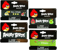 UPD INC 222060 Angry Birds Rubber Bracelet - Black/Green