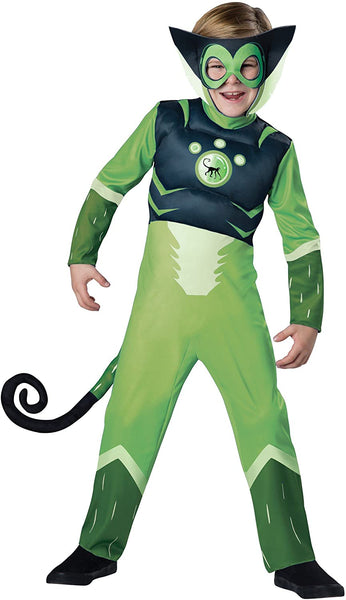 Wild Kratts Spider Monkey-Green Costume, Medium