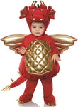 Underwraps Dragon Boys Toddler Red Belly Baby Costume