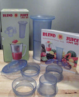 Blend N Juice 6 Piece Set with Recipe Book