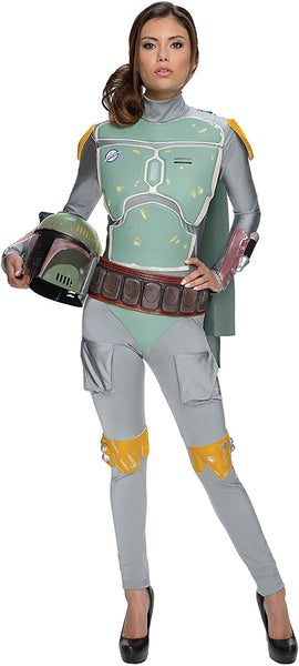 Rubie's Women's Star Wars Boba Fett Deluxe Costume Jumpsuit