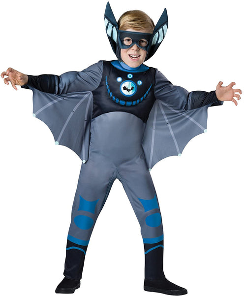 Wild Kratts Blue Bat Costume Small